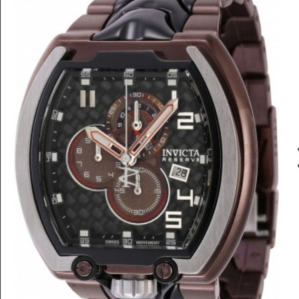 INVICTA RESERVE 51MM MAMMOTH (COME IN A YELLOW 1 SLOT DIVE CASE )